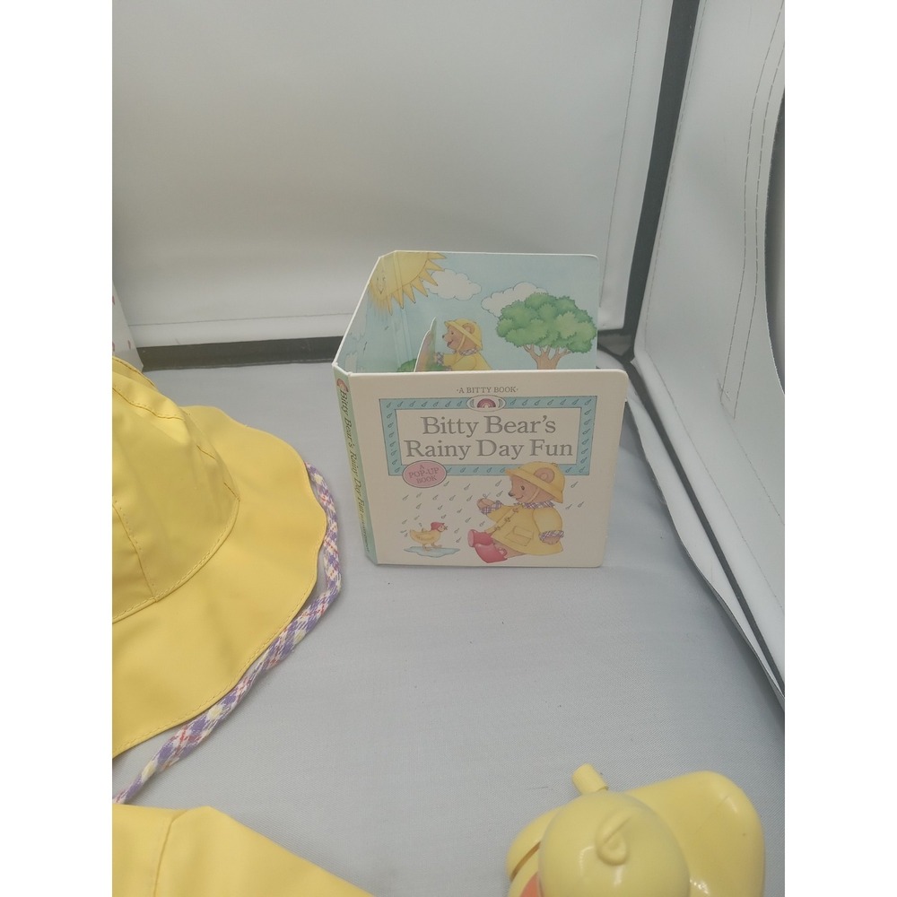 Retired 1999 American Girl BITTY BABY RAINY DAY SET Missing The Tiny Hat Wear Bo - Picture 8 of 16
